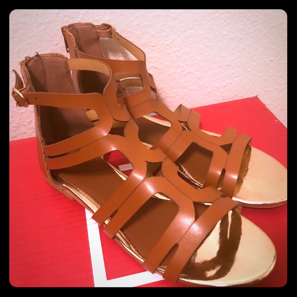 Brown Gladiator Sandal